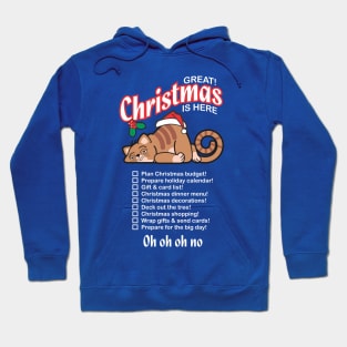 Christmas To Do List - Christmas Cat Hoodie